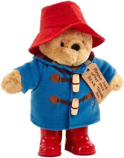Paddington Bear PA1489 Paddington with Boots & Embroidered Jacket Medium,Gold,Red