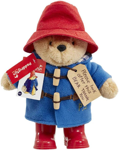 Paddington Bear PA1489 Paddington with Boots & Embroidered Jacket Medium,Gold,Red