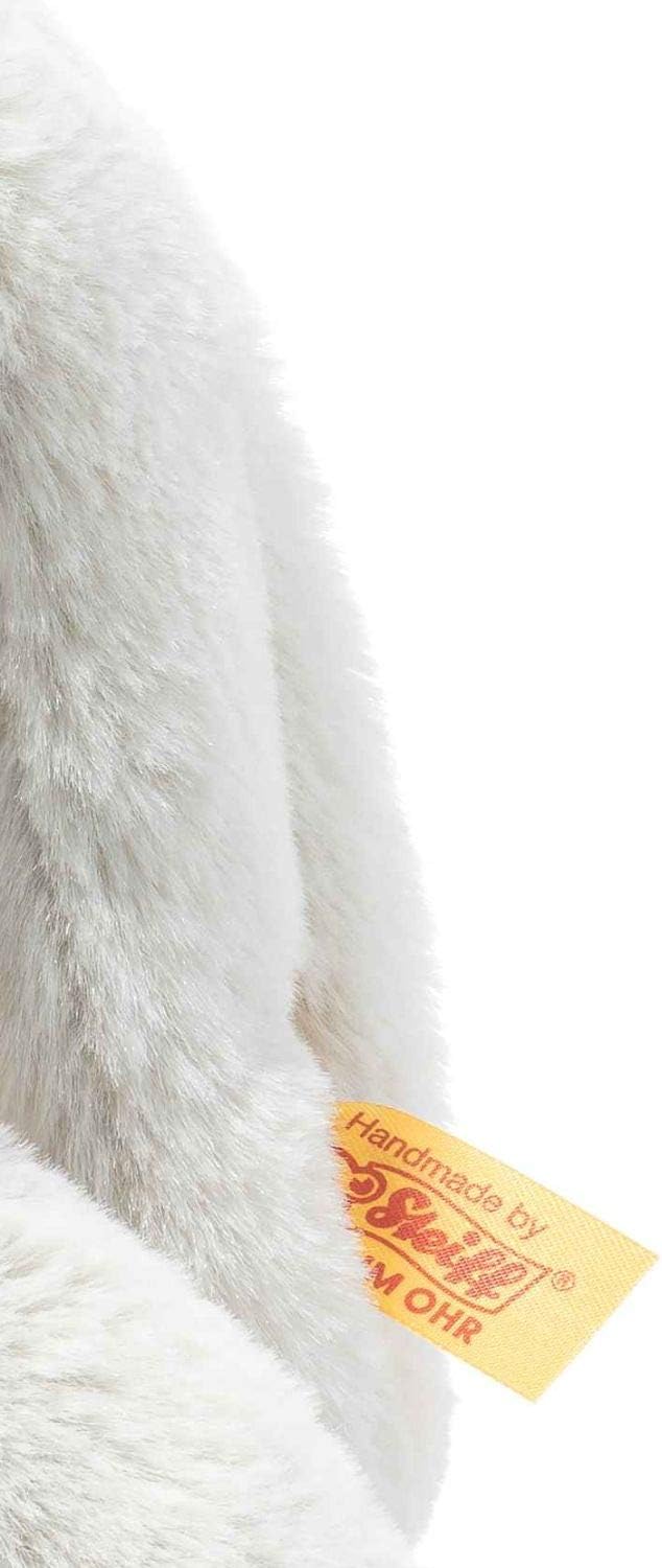 Steiff Soft Cuddly Friends My First Hoppie Rabbit 10", Premium Stuffed Animal, Light Blue