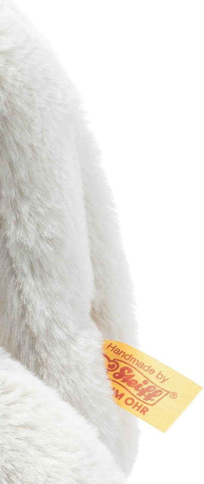 Steiff Soft Cuddly Friends My First Hoppie Rabbit 10", Premium Stuffed Animal, Light Blue