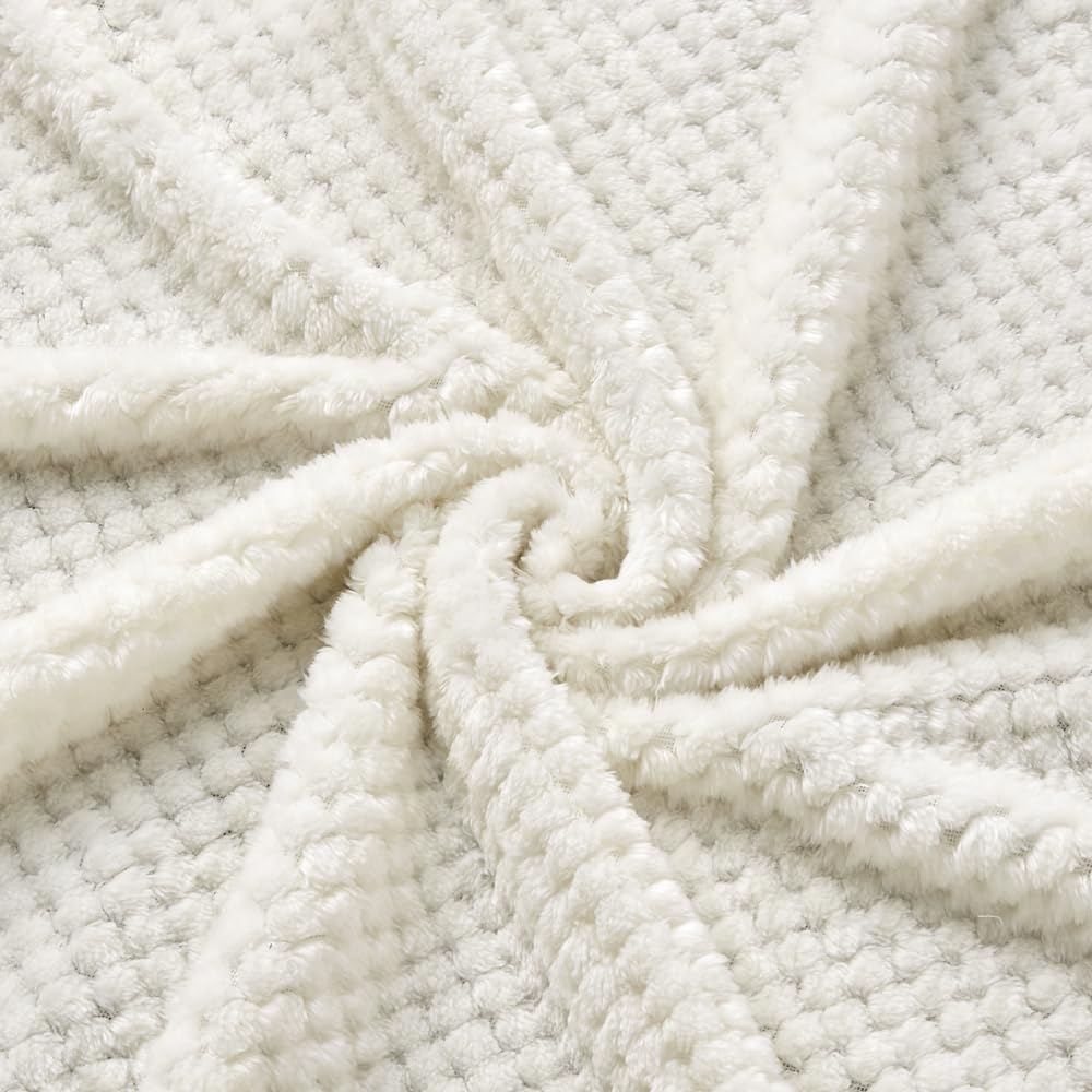 CREVENT 76x102cm Cute Cozy Fluffy Warm Baby Blanket for Girls Infants Toddlers' Bedding Crib Cot Stroller, Baby Shower Birthday Newborn's Pink- Baby Giraffe