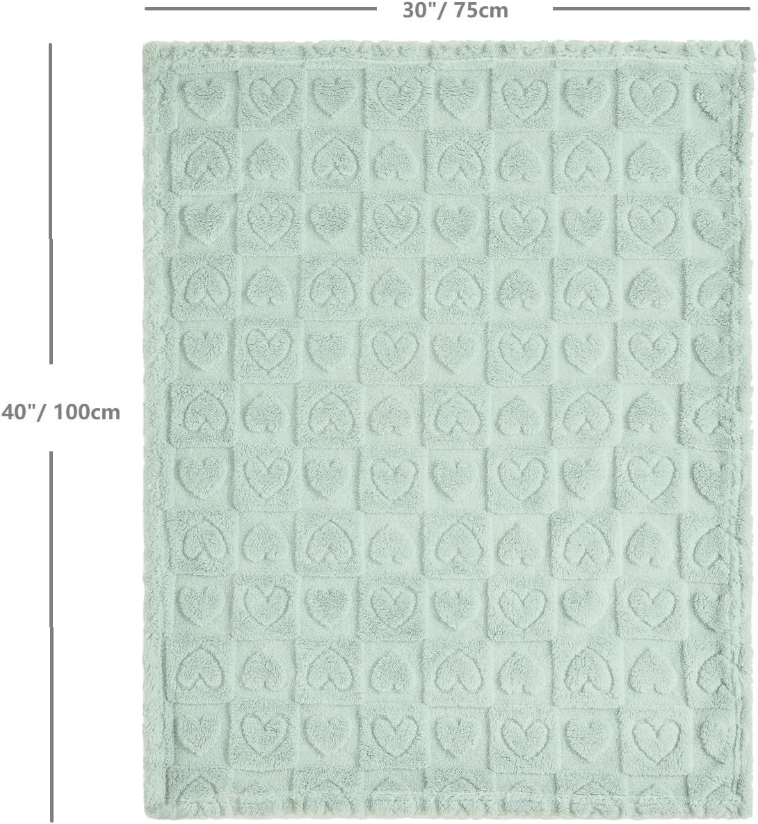 CREVENT 76x102cm Cute Cozy Fluffy Warm Baby Blanket for Girls Infants Toddlers' Bedding Crib Cot Stroller, Baby Shower Birthday Newborn's Pink- Baby Giraffe