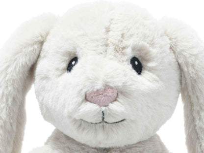 Steiff Soft Cuddly Friends My First Hoppie Rabbit 10", Premium Stuffed Animal, Light Blue