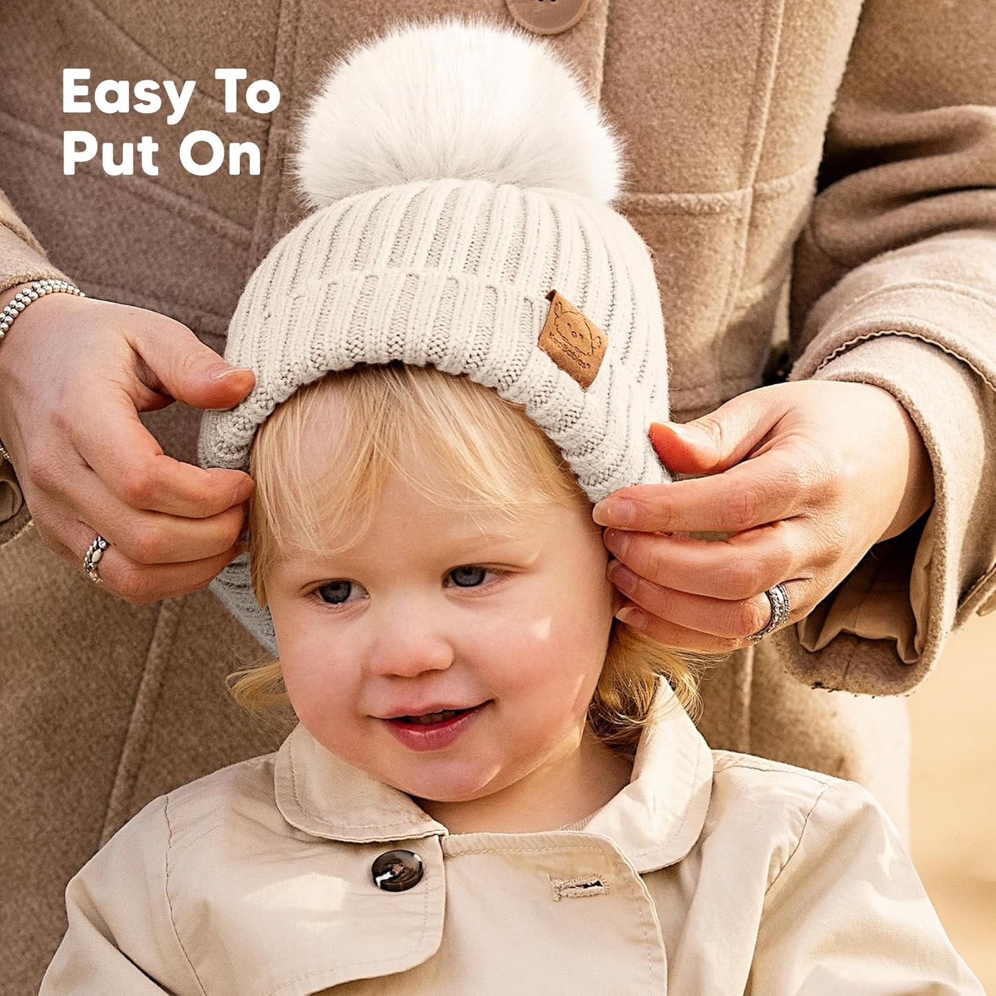 2-Pack Baby Hats, Baby Beanies for Girls, Boys - Toddler Hat, Newborn Beanie, Beanie Babies, Baby Girl Hats, Baby Boy Hats, Infant Hat, Kids Beanie, Toddler Boy Hat, Toddler Girl Hat (Rust)