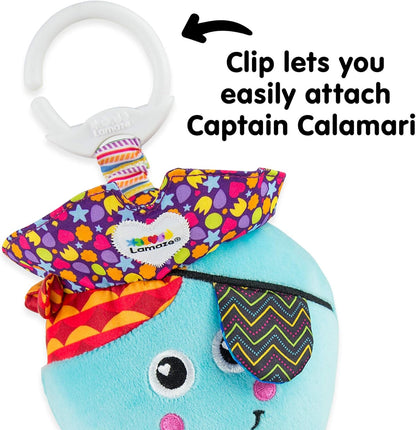 Lamaze Captain Calamari Plush Stroller Toy