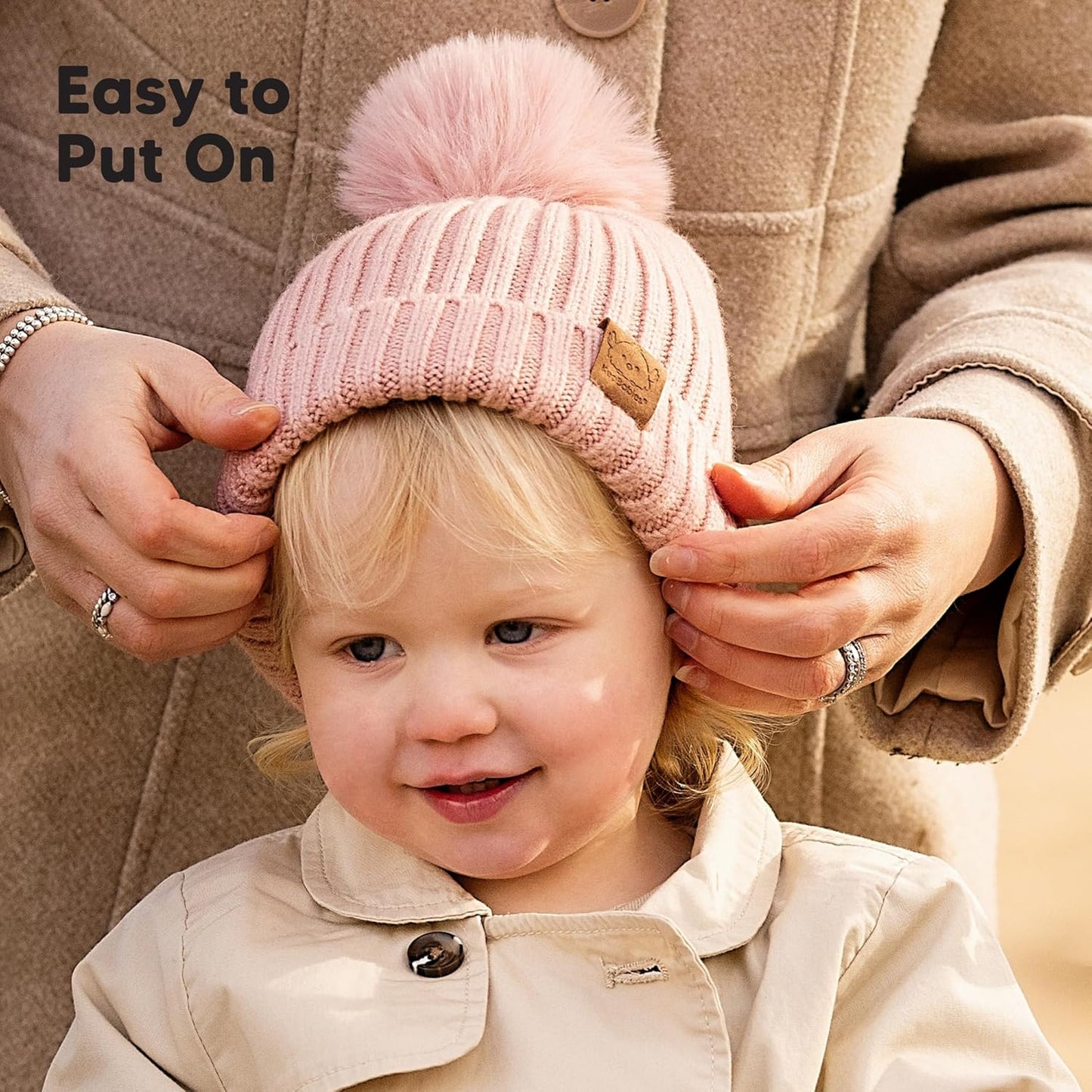 2-Pack Baby Hats, Baby Beanies for Girls, Boys - Toddler Hat, Newborn Beanie, Beanie Babies, Baby Girl Hats, Baby Boy Hats, Infant Hat, Kids Beanie, Toddler Boy Hat, Toddler Girl Hat (Rust)