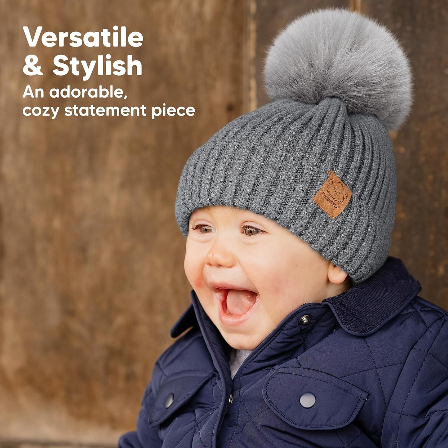 2-Pack Baby Hats, Baby Beanies for Girls, Boys - Toddler Hat, Newborn Beanie, Beanie Babies, Baby Girl Hats, Baby Boy Hats, Infant Hat, Kids Beanie, Toddler Boy Hat, Toddler Girl Hat (Rust)