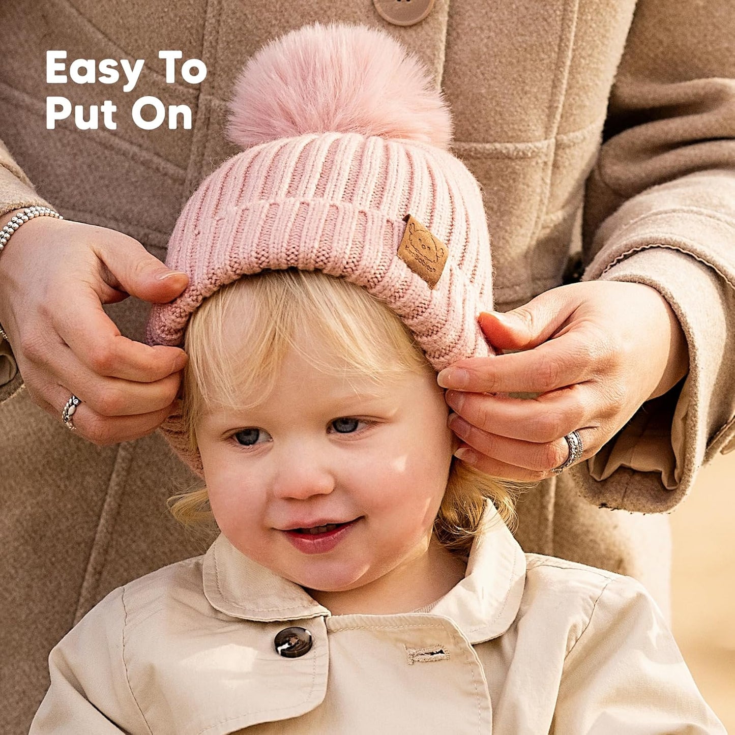 2-Pack Baby Hats, Baby Beanies for Girls, Boys - Toddler Hat, Newborn Beanie, Beanie Babies, Baby Girl Hats, Baby Boy Hats, Infant Hat, Kids Beanie, Toddler Boy Hat, Toddler Girl Hat (Rust)