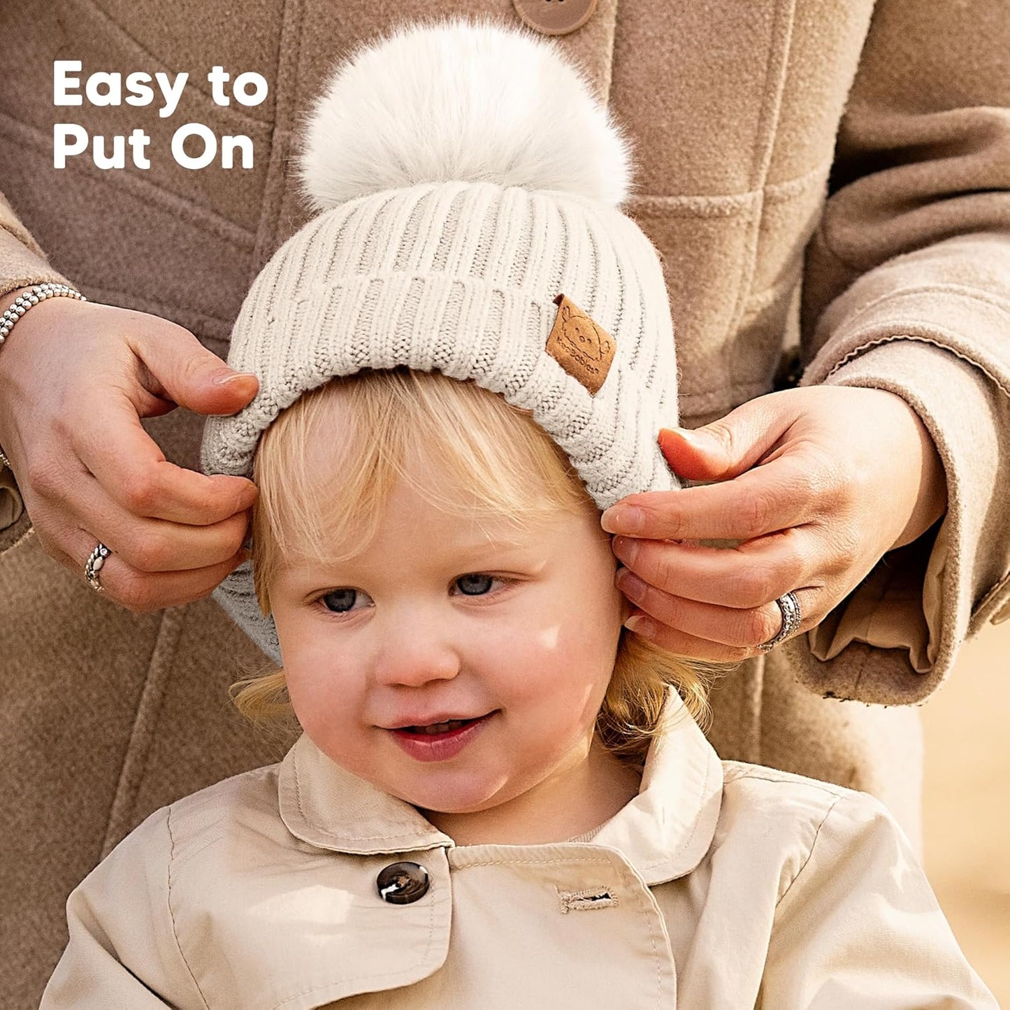 2-Pack Baby Hats, Baby Beanies for Girls, Boys - Toddler Hat, Newborn Beanie, Beanie Babies, Baby Girl Hats, Baby Boy Hats, Infant Hat, Kids Beanie, Toddler Boy Hat, Toddler Girl Hat (Rust)