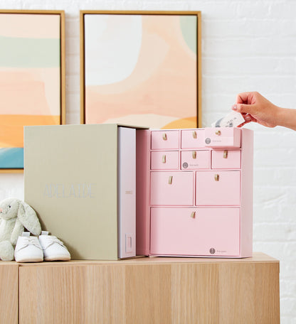 Premium Keepsake Box for Baby Milestones