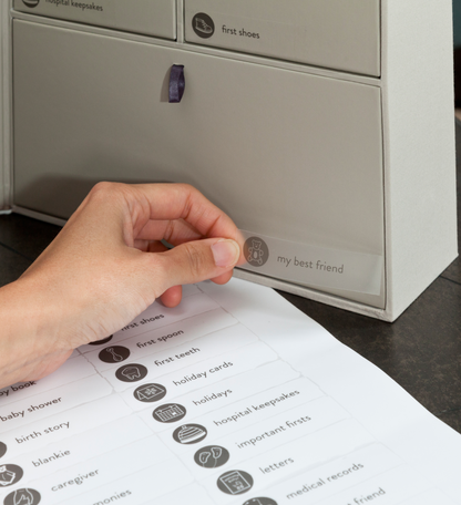 Premium Keepsake Box for Baby Milestones